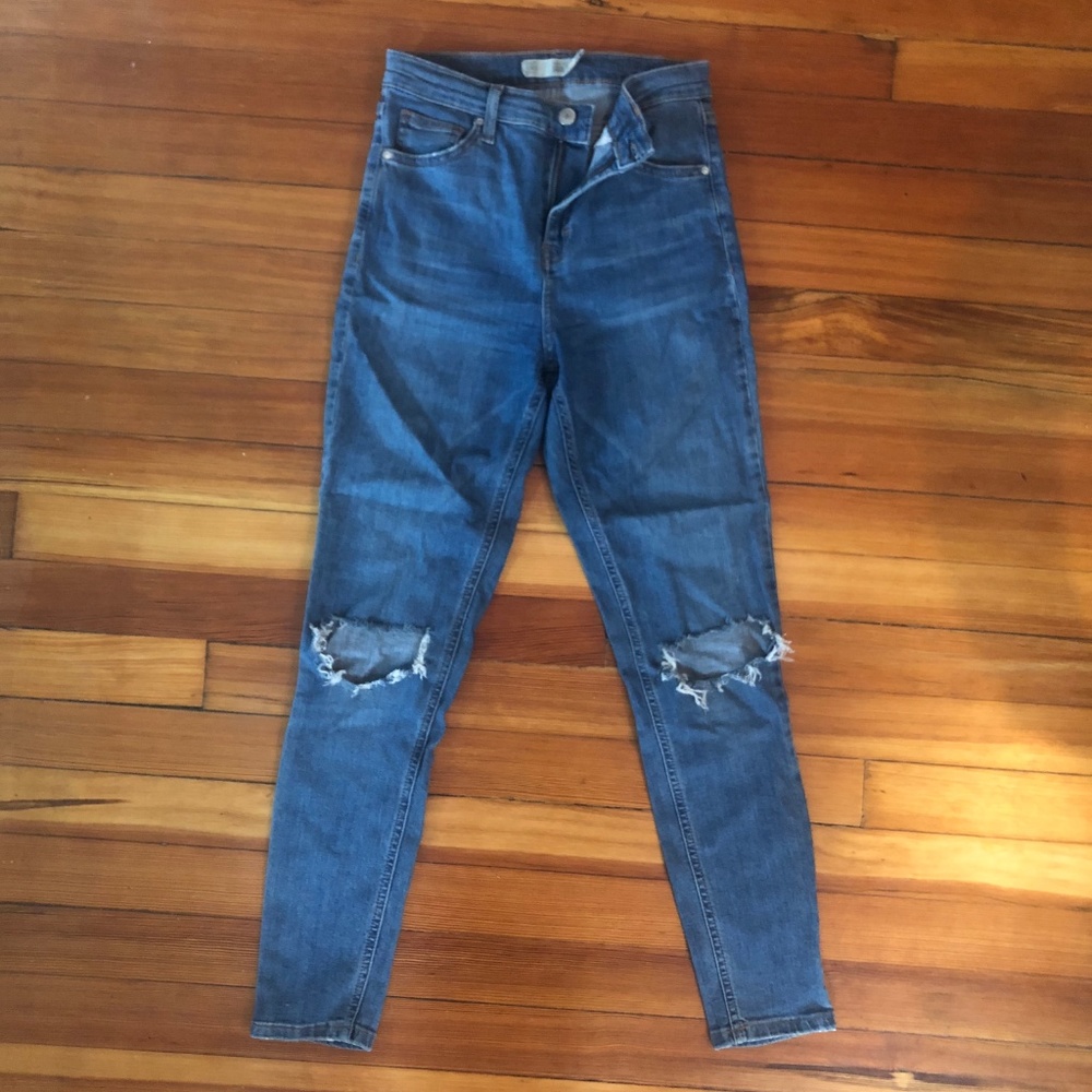 Topshop Jamie High Waisted Skinny Jeans
